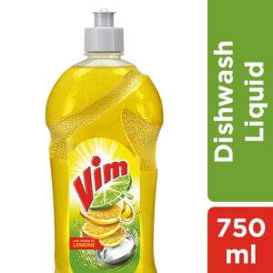 Vim Dishwash Liquid Gel Lemon