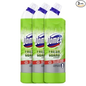 Domex Fresh Guard Lime Fresh Disinfectant Toilet Cleaner, 750 ml (Pack of 3)