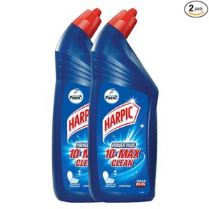 Harpic Disinfectant Toilet Cleaner Liquid, Original - 1 L (Pack of 2) | India's # 1 Toilet Cleaner