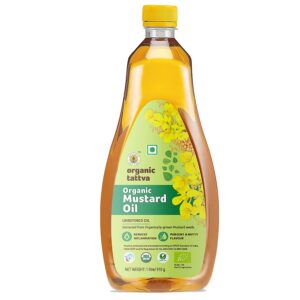 Organic Unrefined Mustard Cooking Oil