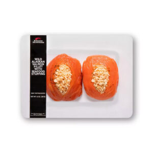 Encore Seafoods Stuffed Alaskan Salmon